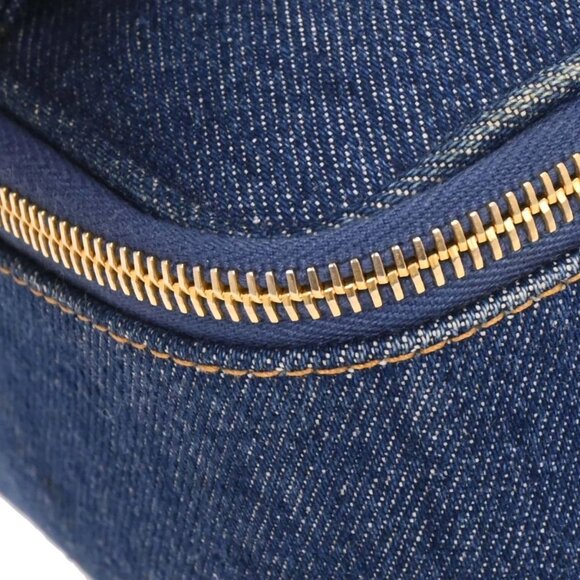 Chanel Blue Denim Vanity Handbag 135090 - Picture 4 of 10